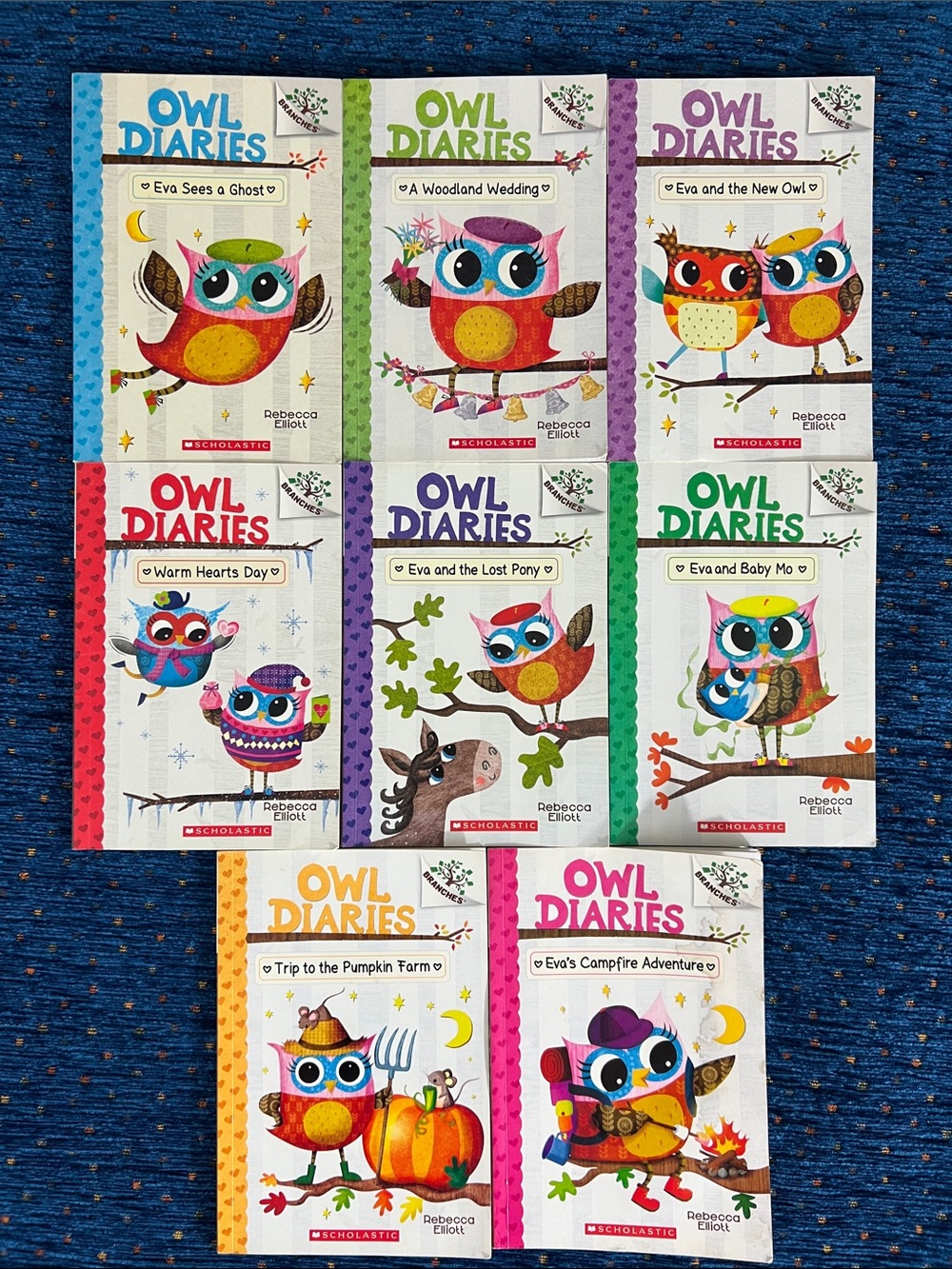 Scholastic Owl Diaries kids Book Set - fantastic for early readers *incomplete